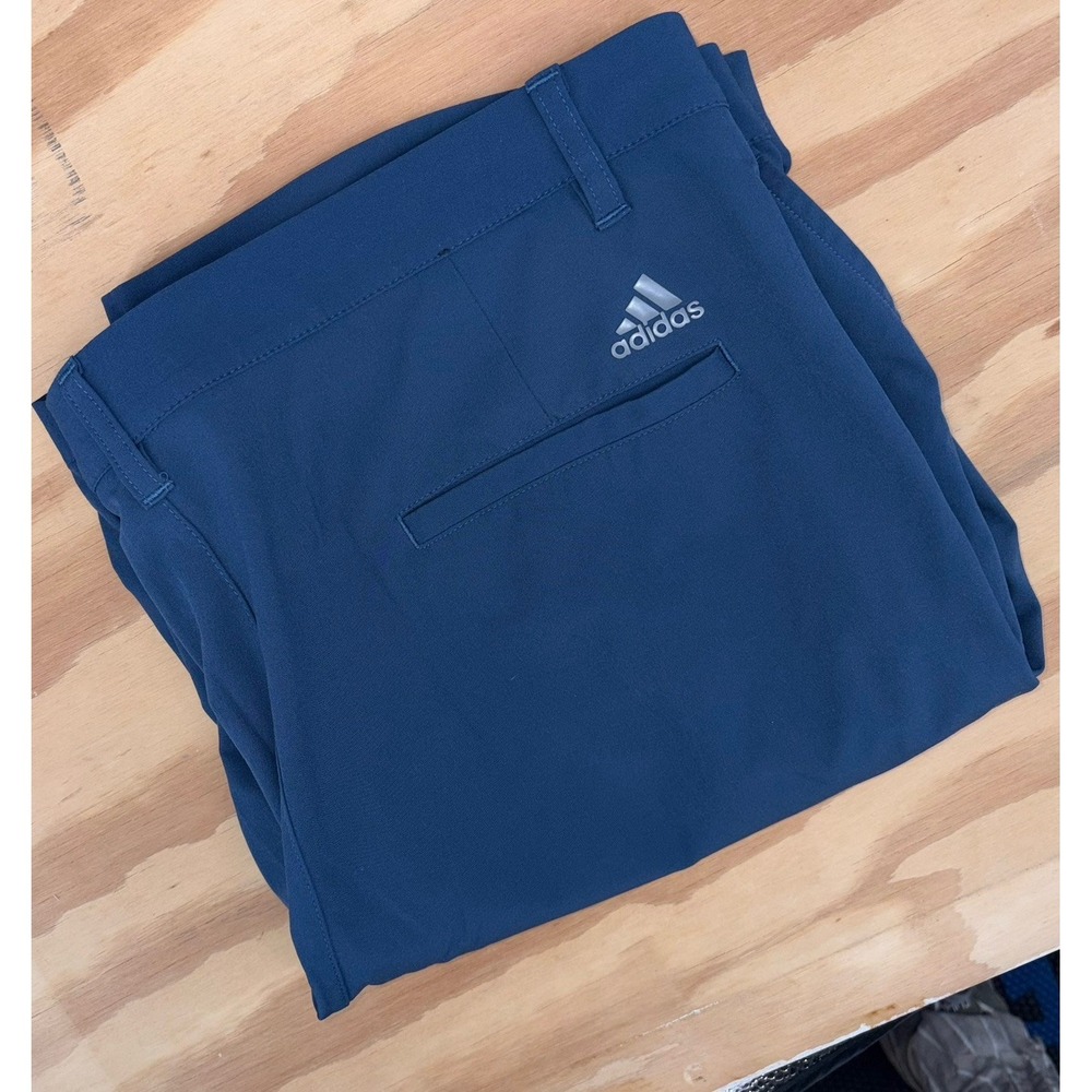 Adidas Men's 365 Golf Shorts Size 40 Navy Blue Stretch Waistband 10"